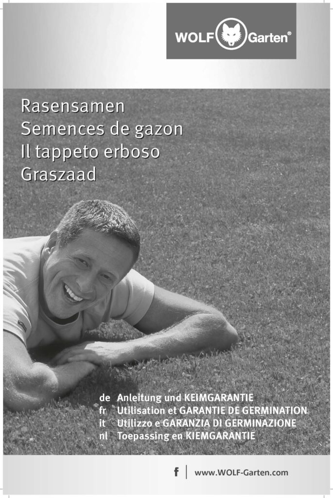 Anleitung Rasensamen und Keimgarantie 