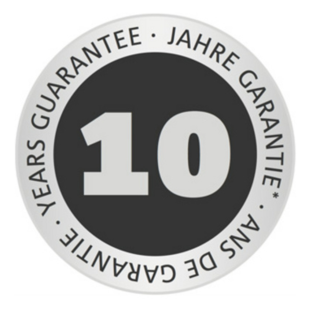 10 Jahre Garantie