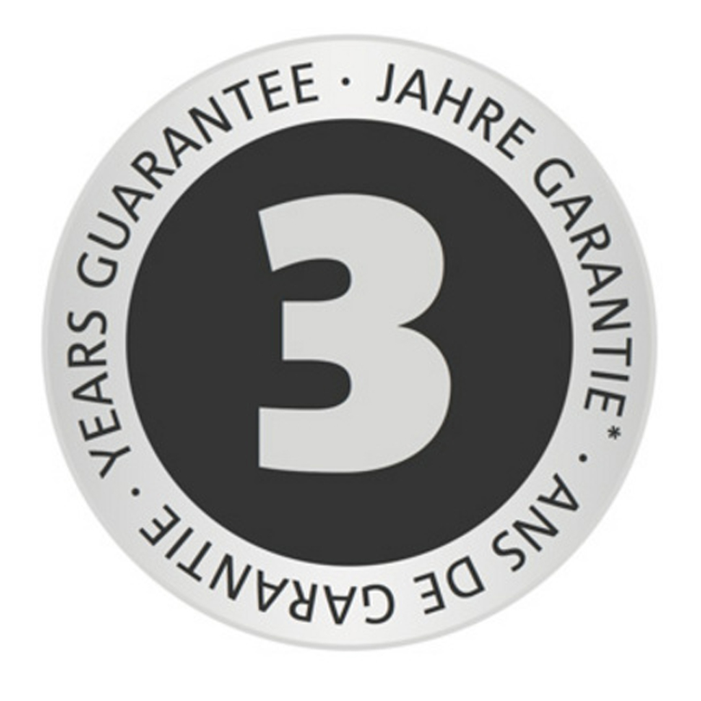 3 Jahre Garantie